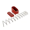 Glock® 43 +2 Magazine Extension for Glock® 43 OEM Mag - Red