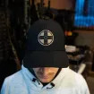 Leather Shield Trucker Hat