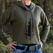 Montana Made Women's Cropped Hoodie Green