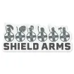 Shield Wall Sticker Male