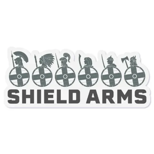 Shield Wall Sticker Male