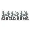 Shield Wall Sticker Female