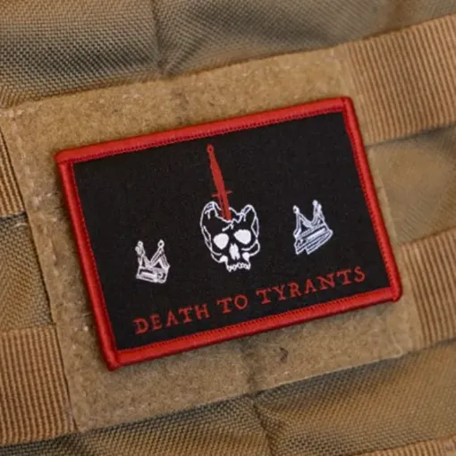 Shield Arms Death to Tyrants Patch