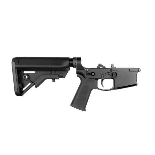 SA-4 Complete Non-Folding Lower Receiver w/Rifle Stock - 5.56/300blk - Right side