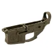 SA-4 Non-Folding Stripped Billet Lower Receiver - Dark Brown