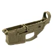 SA-4 Non-Folding Stripped Billet Lower Receiver - FDE