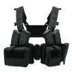 Split Chest Rig (Precision Mod) Black