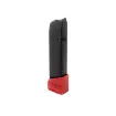 Glock® 17+5 Pre-Installed Magazine Extension - Red